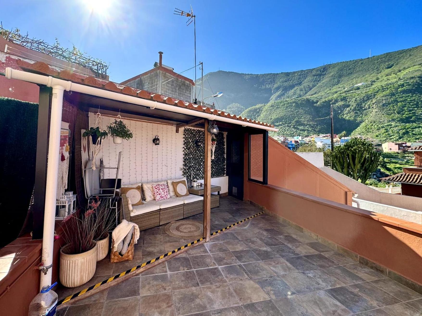 Precioso Apartamento Con Terraza En Piso Superior Los Realejos Luaran gambar